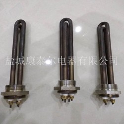 304不銹鋼3U型六角絲扣加熱管 380V 9KW