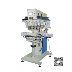 供應六色伺服穿梭油盅旋轉(zhuǎn)管位移印機廠家專業(yè)定制