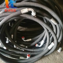 高壓鋼絲纏繞液壓橡膠軟管 耐油輸水膠管